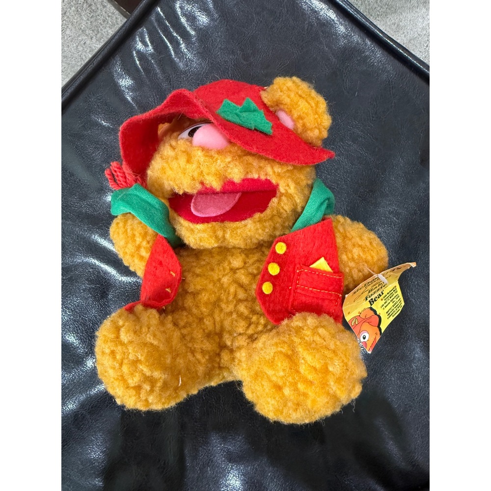 Vintage 1988 McDonald's‎ Jim Henson Baby Fozzie Bear Muppet Babies Plush Toy NWT
